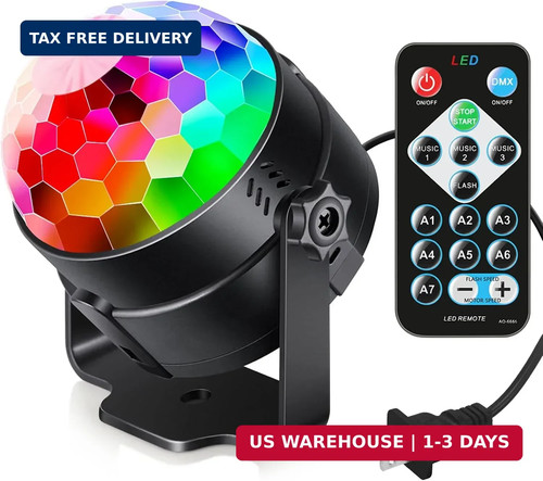 Sound activated party lights - sound,